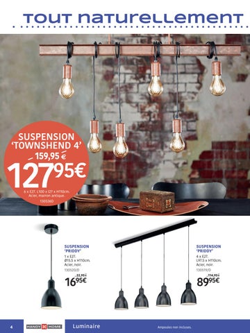 MENO 灯饰目录 · Folder Spécial Électricité/Éclairage Octobre 2019 DIY 法文 第 4 页