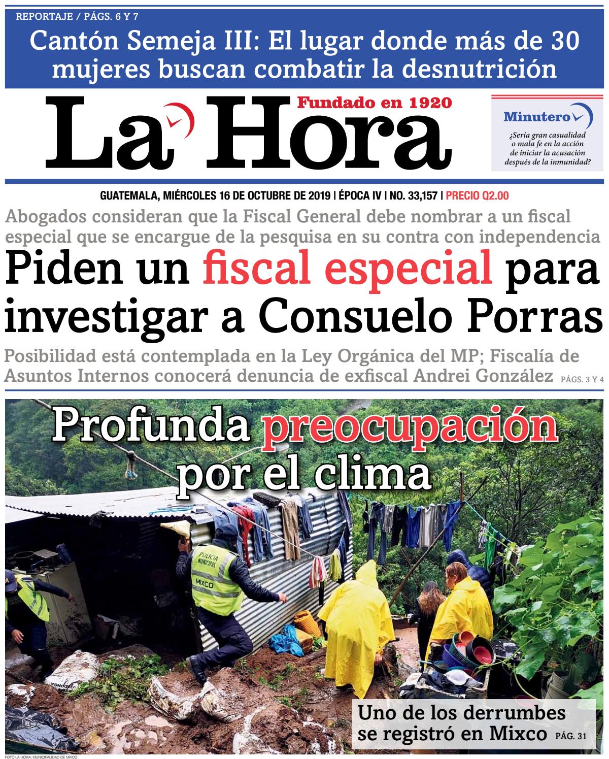 La Hora 16 10 2019 By La Hora Issuu
