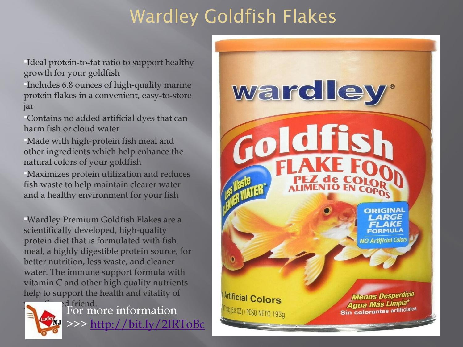 wardley goldfish flakes