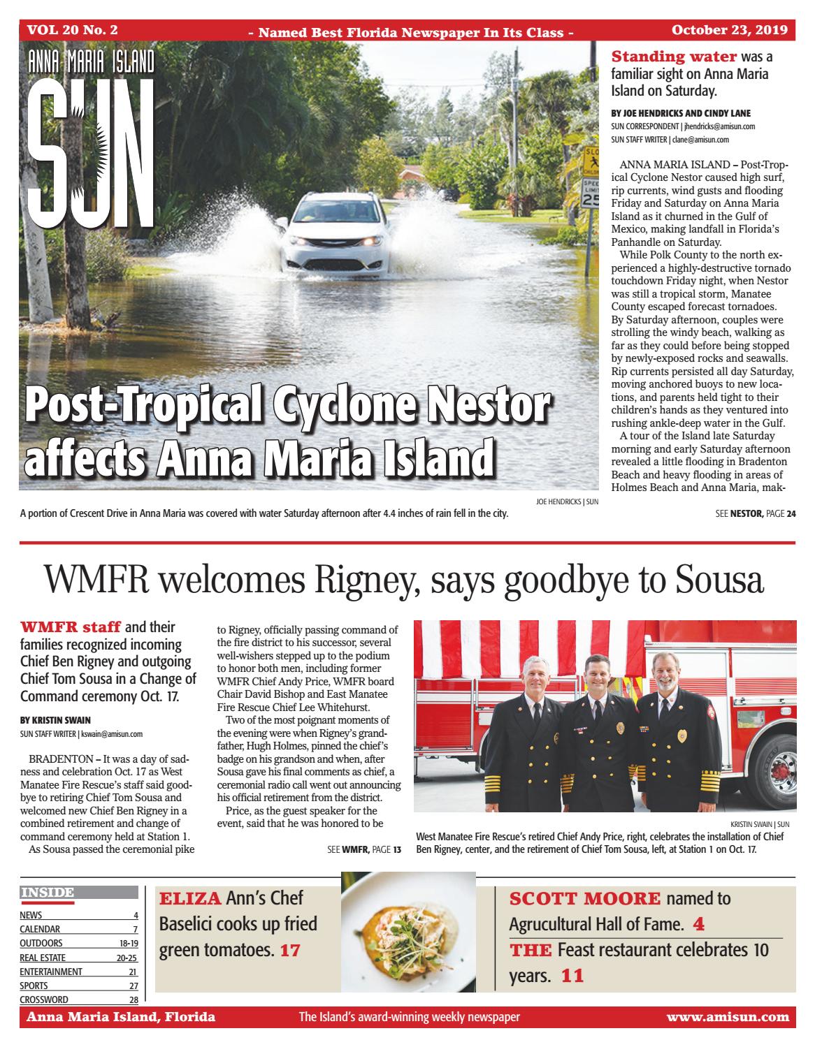 Anna Maria Island Sun October 23, 2019 by Anna Maria Island Sun - Issuu