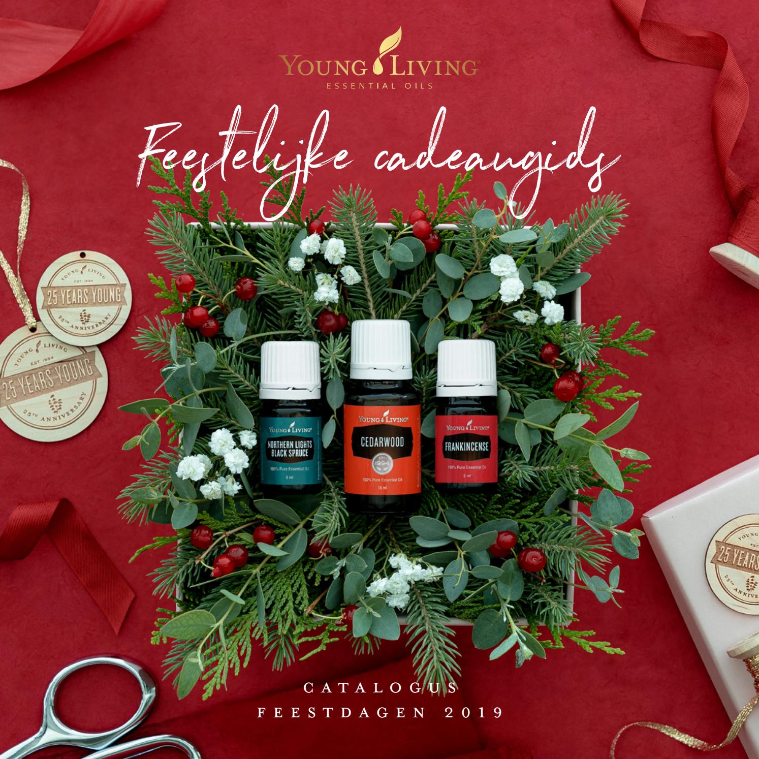 Feestelijke cadeaugids 2019 NL by Young Living Europe Issuu