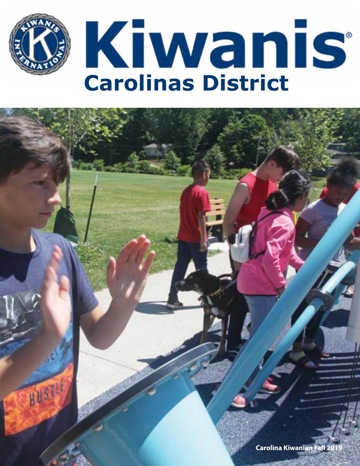 Carolina Kiwanian Fall 2019 By Carolinas District Of Kiwanis Issuu