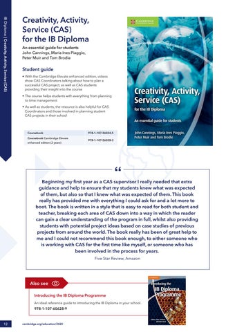 International Baccalaureate 2020 Catalogue by Cambridge International ...