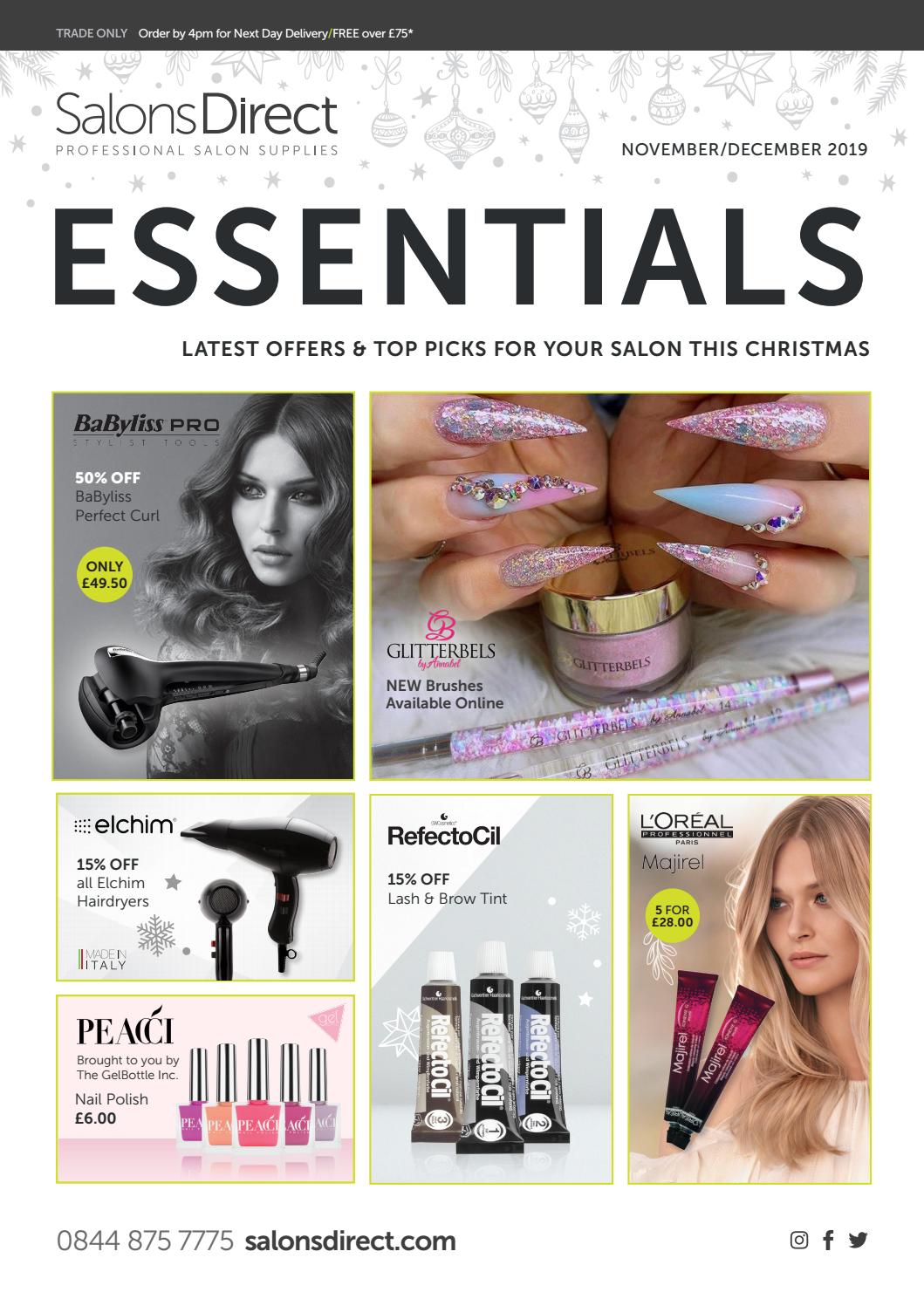 November December 2019 Offers Salons Direct by Salons Direct Issuu