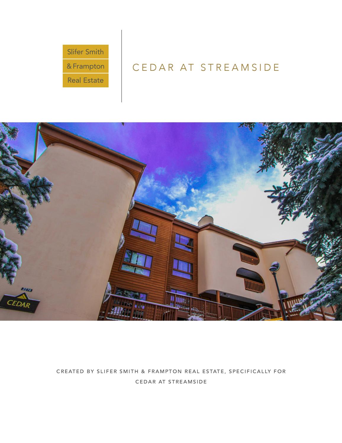 Cedar at Streamside by Slifer Smith & Frampton Real Estate Issuu