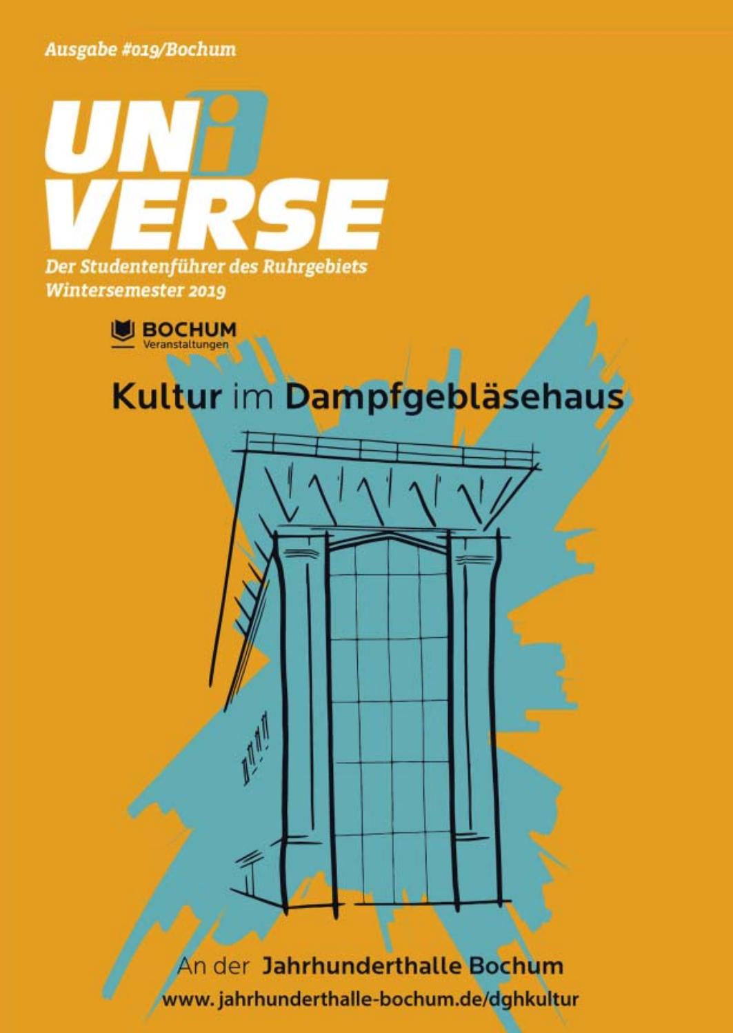 Universe Studentenfuhrermagazin 19 Wintersemester 2019 20 Bochum