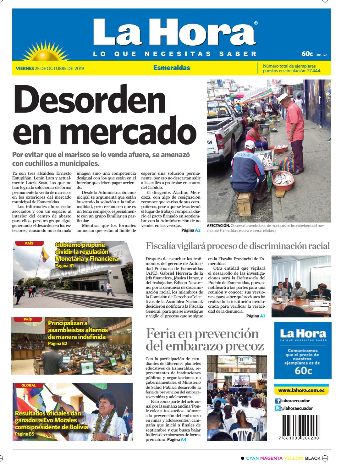 Esmeraldas 25 De Octubre Del 19 By La Hora Ecuador Issuu
