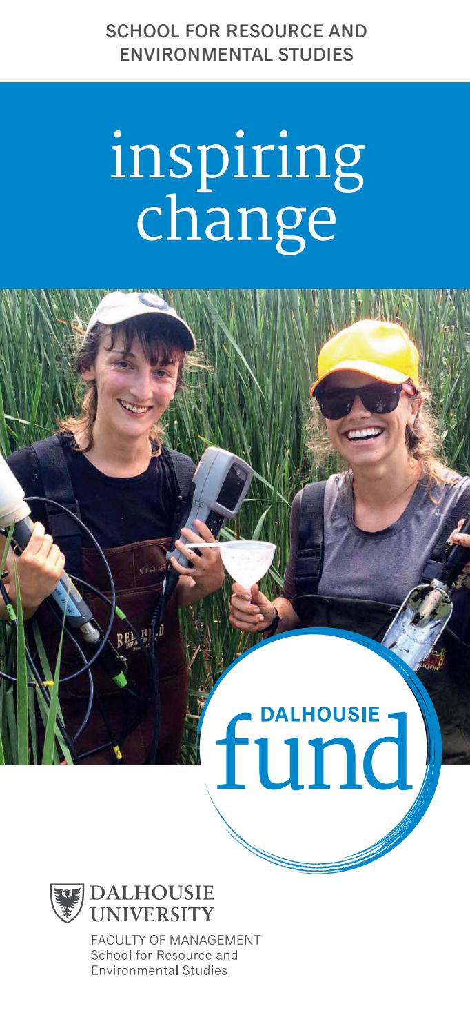 Dalhousie Fund School for Resource and Environmental Studies by