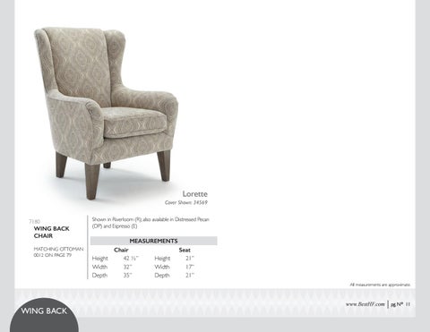 Best Home Furnishings - Chairs × Gliders 家具目录 - Fall 2019 第 13 页