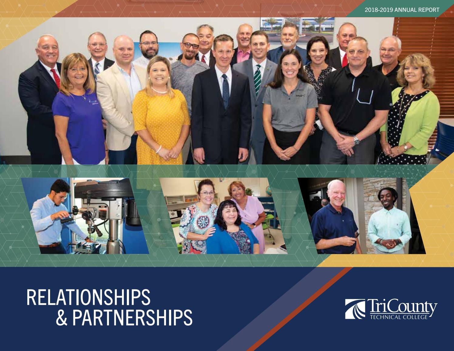 Tri County Technical College 2018 2019 Annual Report By Gayle Arries 