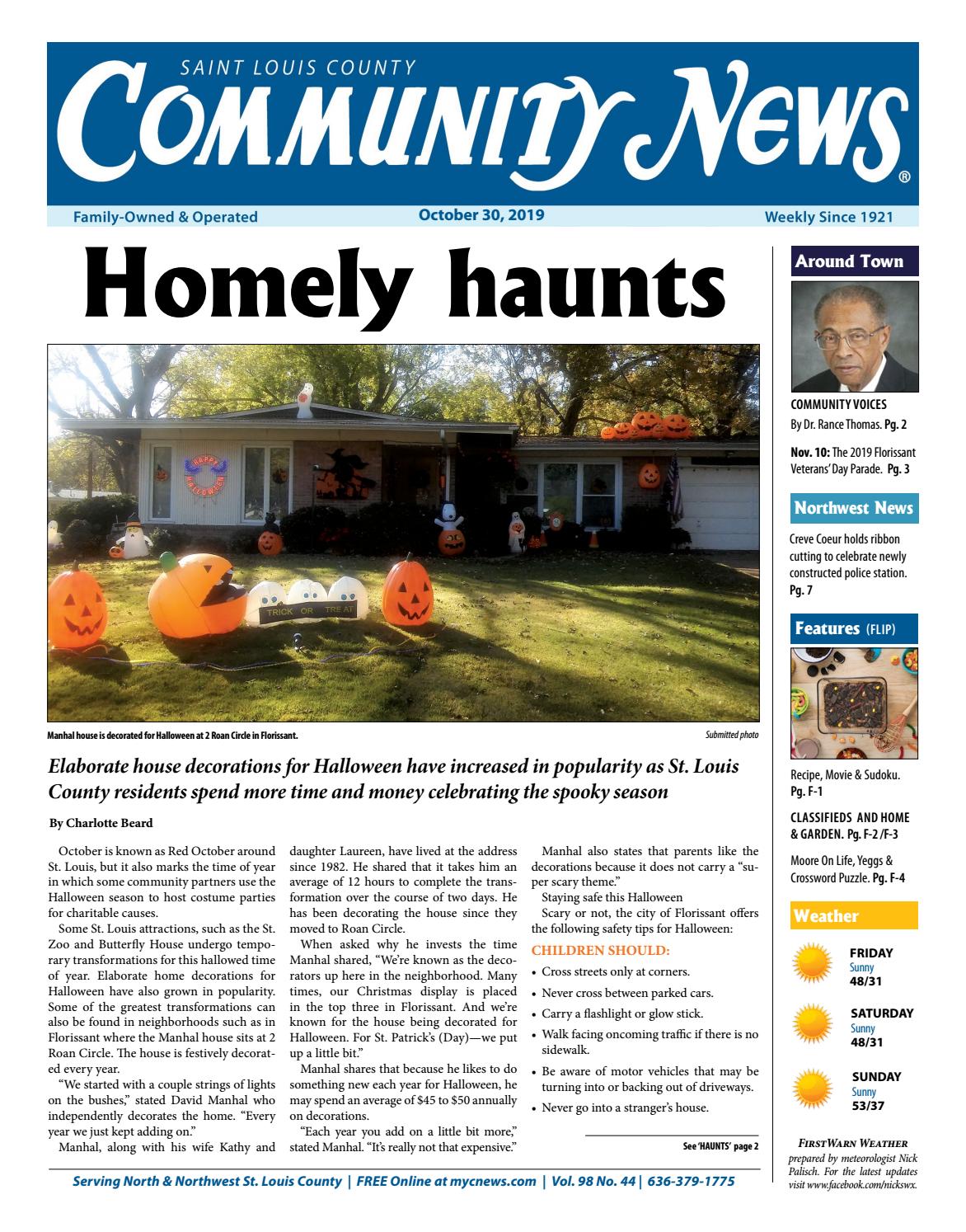 CN: October 30, 2019 by Community News - Issuu