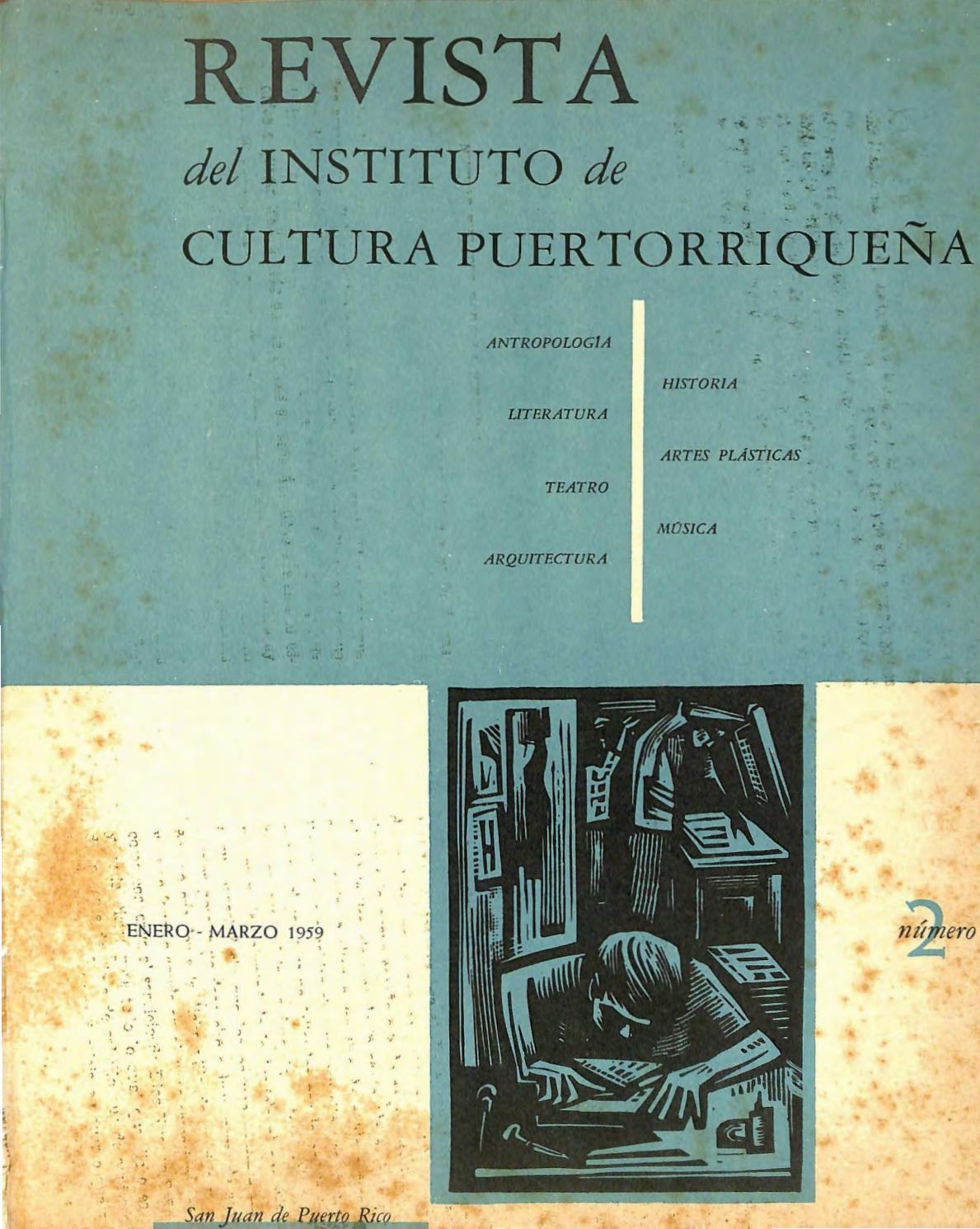 Revista del Instituto de Cultura Puertorriqueña by La Colección  Puertorriqueña - issuu