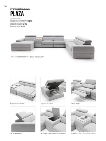 灯饰目录 mebli wypoczynkowych do salonu - Gala Collezione, kolekcja 2020 第 20 页