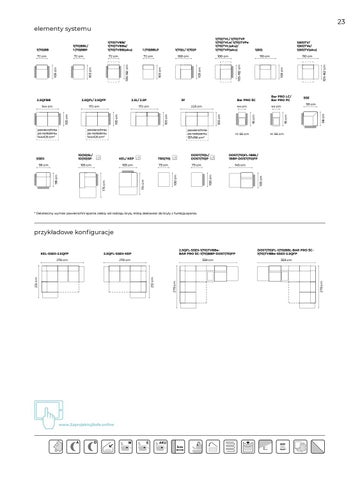灯饰目录 mebli wypoczynkowych do salonu - Gala Collezione, kolekcja 2020 第 23 页