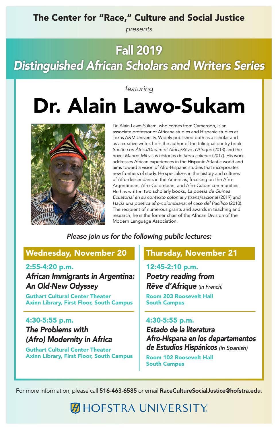 Dr Alain Lawo Sukam By Hofstra University Issuu Dr Alain Lawo Sukam By Hofstra University Issuu