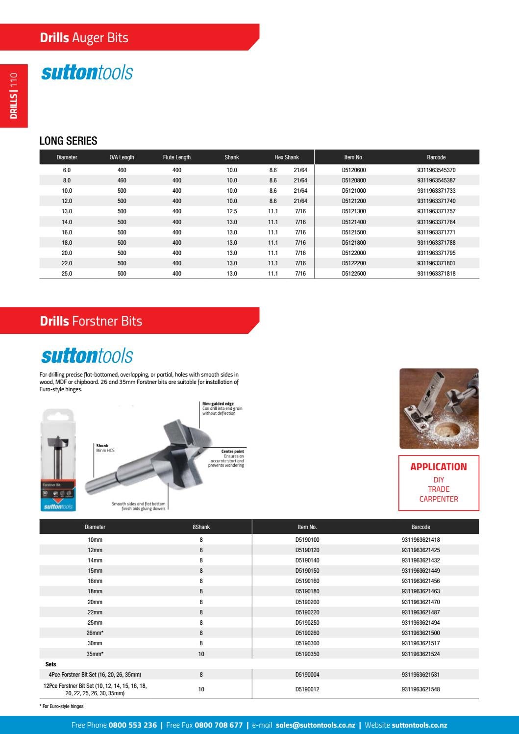 Sutton Tools NZ Ltd Product Catalogue 2019 by Sutton Tools NZ Ltd Issuu