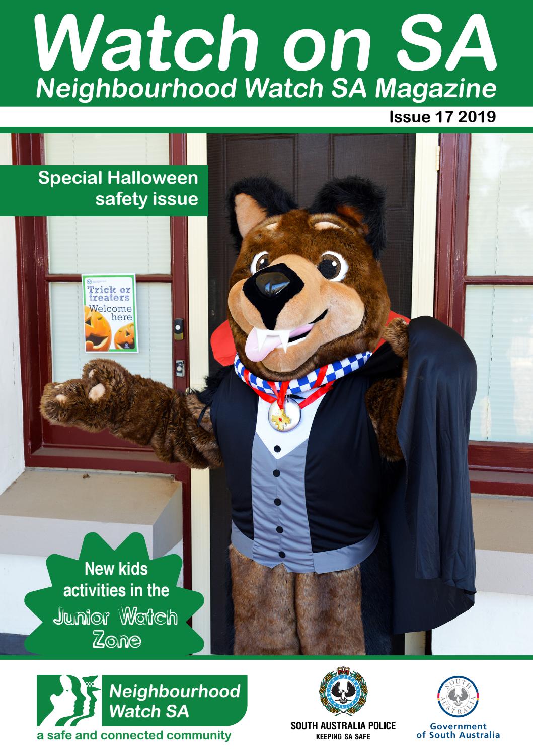 Nhw Sa Watch On Sa Magazine Issue 17 2019 By South Australia Police Issuu