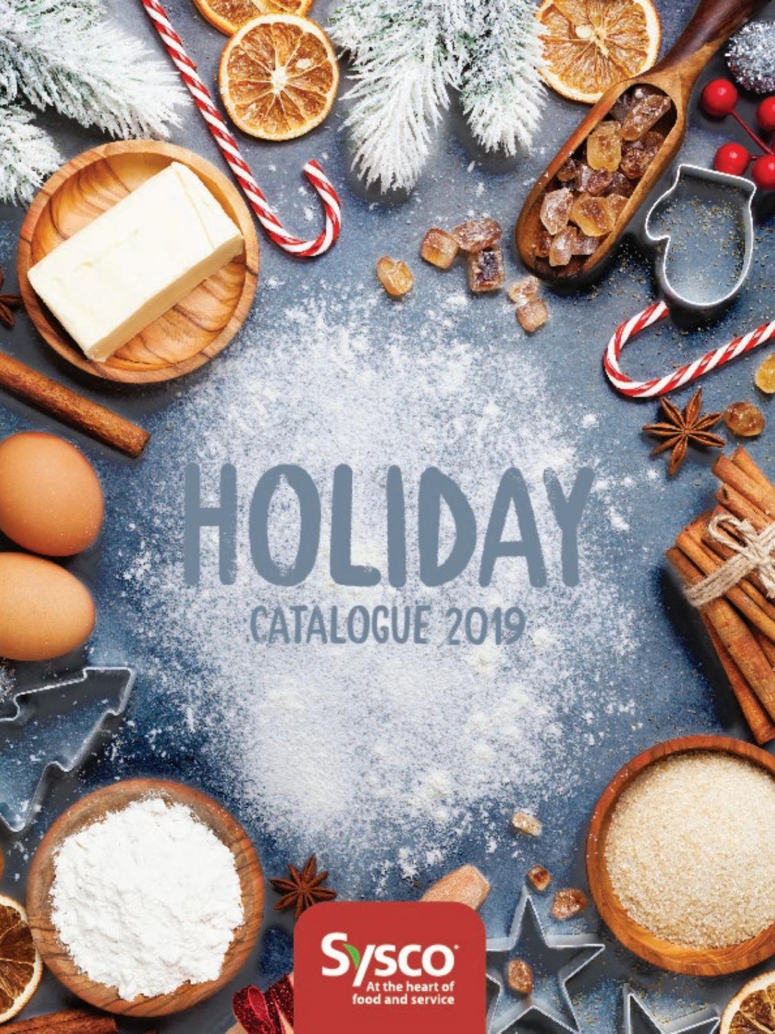 Sysco Ontario South 2019 Holiday Catalogue Healthcare by Sysco Canada