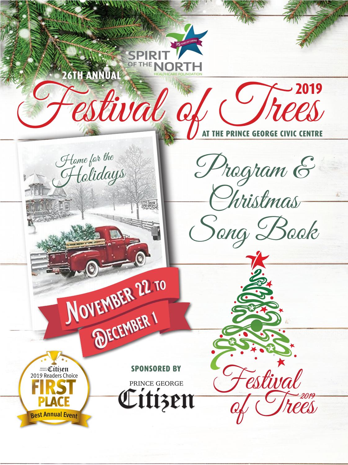 Festival of Trees Songbook 2019 by Prince Citizen Issuu