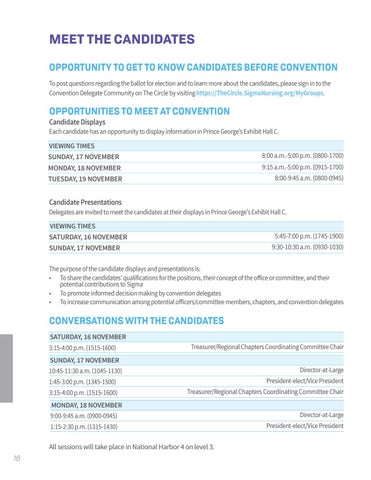 Delegate Information 指南 | Convention 2019 第 16 页