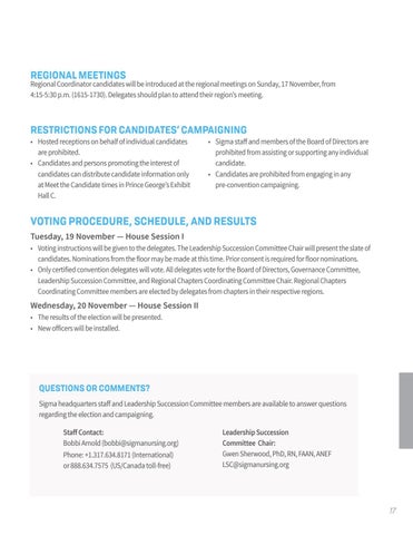 Delegate Information 指南 | Convention 2019 第 17 页