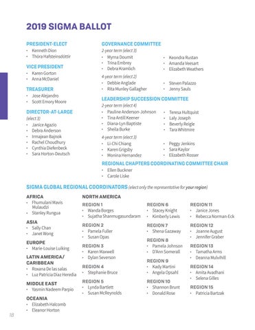 Delegate Information 指南 | Convention 2019 第 18 页