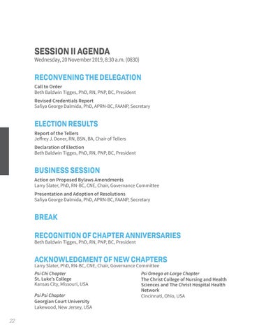 Delegate Information 指南 | Convention 2019 第 22 页