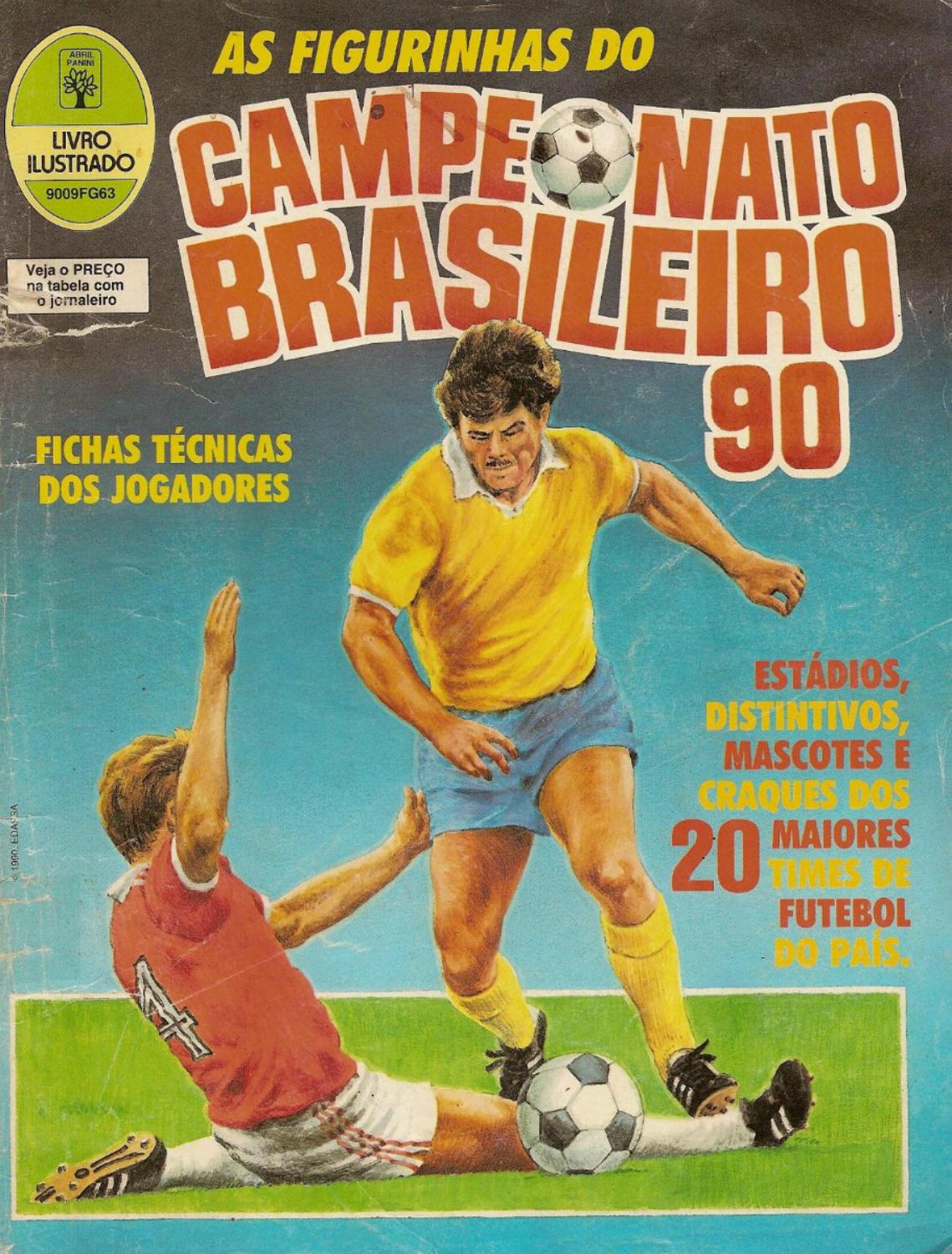 Album Campeonato Brasileiro de 1990 by burialmound Issuu