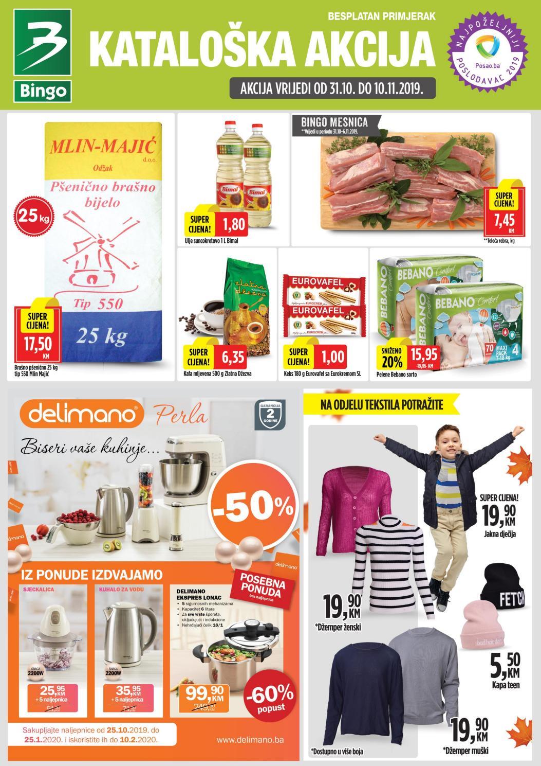 Bingo BiH katalog od 31.10.10.11.2019. by Catalog.ba Issuu