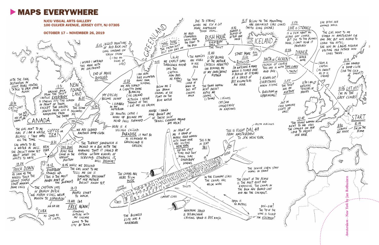 NJCU Center for the Arts Maps Everywhere Catalog by NEW JERSEY CITY
