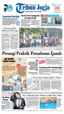 Tribun Jogja 27 10 2019 By Tribun Jogja Issuu