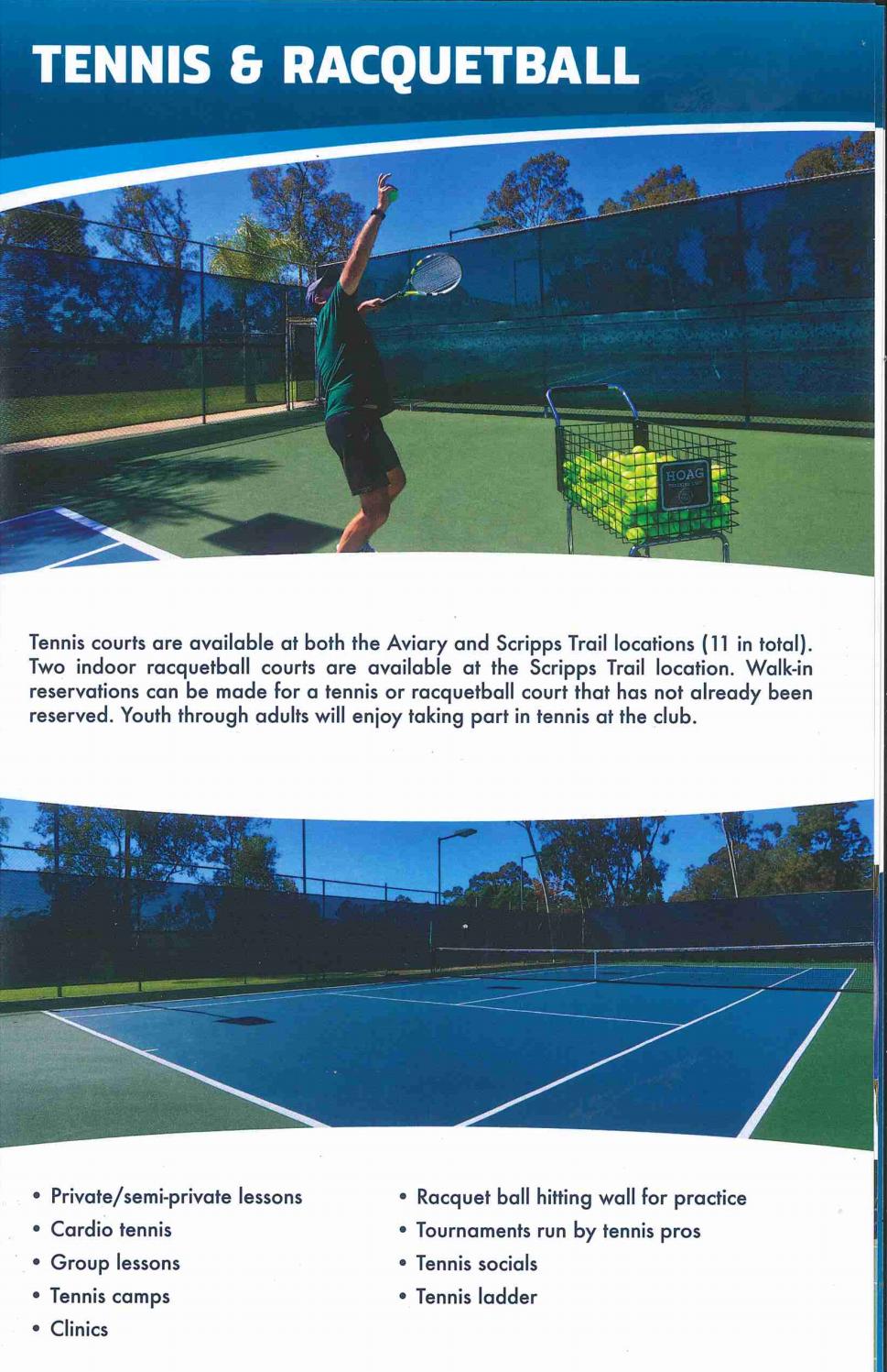 Scripps Ranch Swim & Racquet Club Membership Brochure by Scripps Ranch