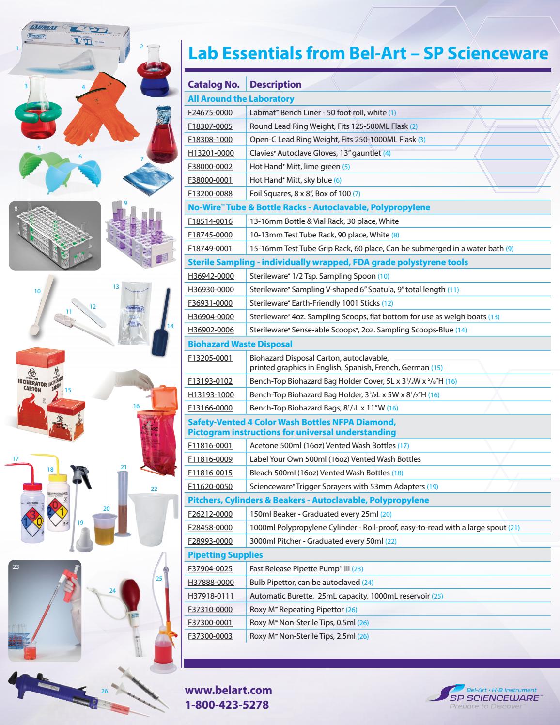 Lab Essentials by SP Scienceware Issuu