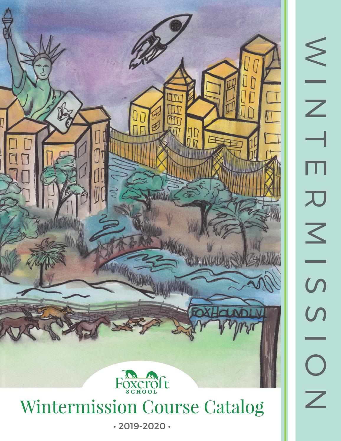 Wintermission Catalog 2020 by Foxcroft School Issuu