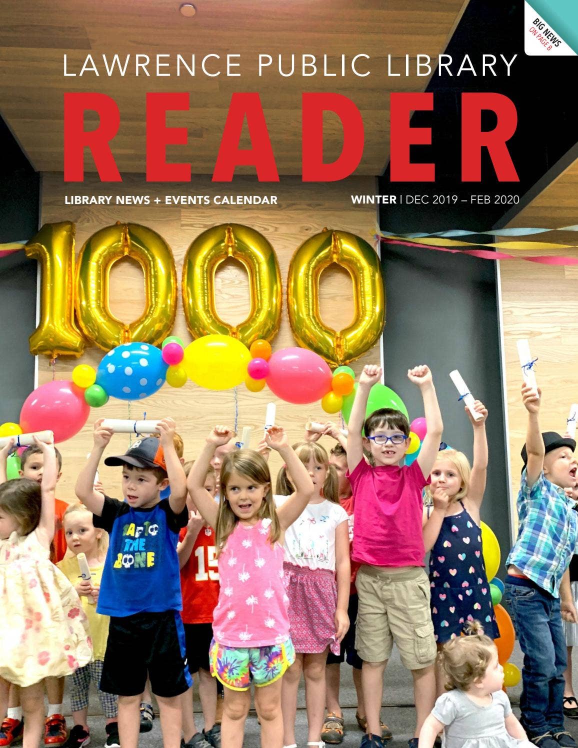 The Lawrence Public Library Reader Winter Issue 1, Volume 2 DEC