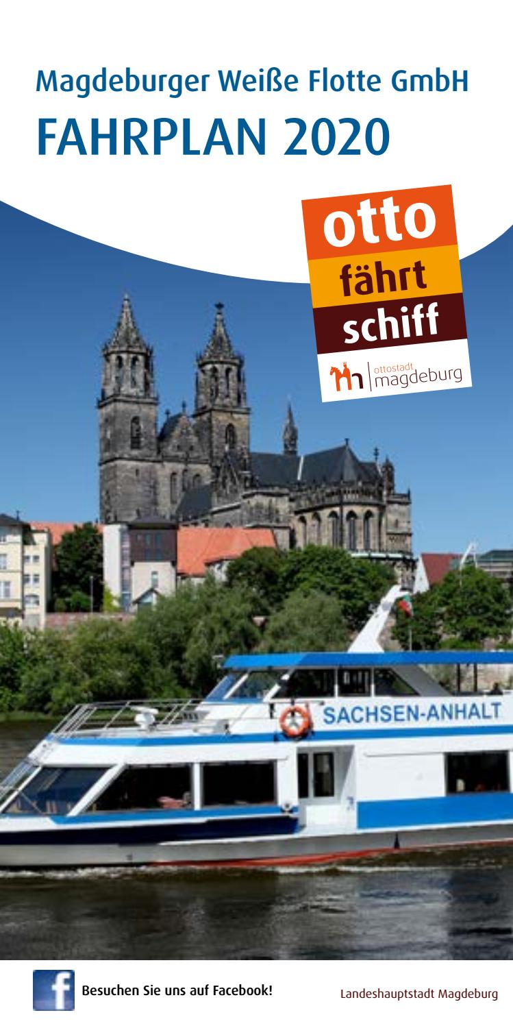 Magdeburger „Weiße Flotte“ / Fahrplan 2019 by MMKT GmbH Issuu