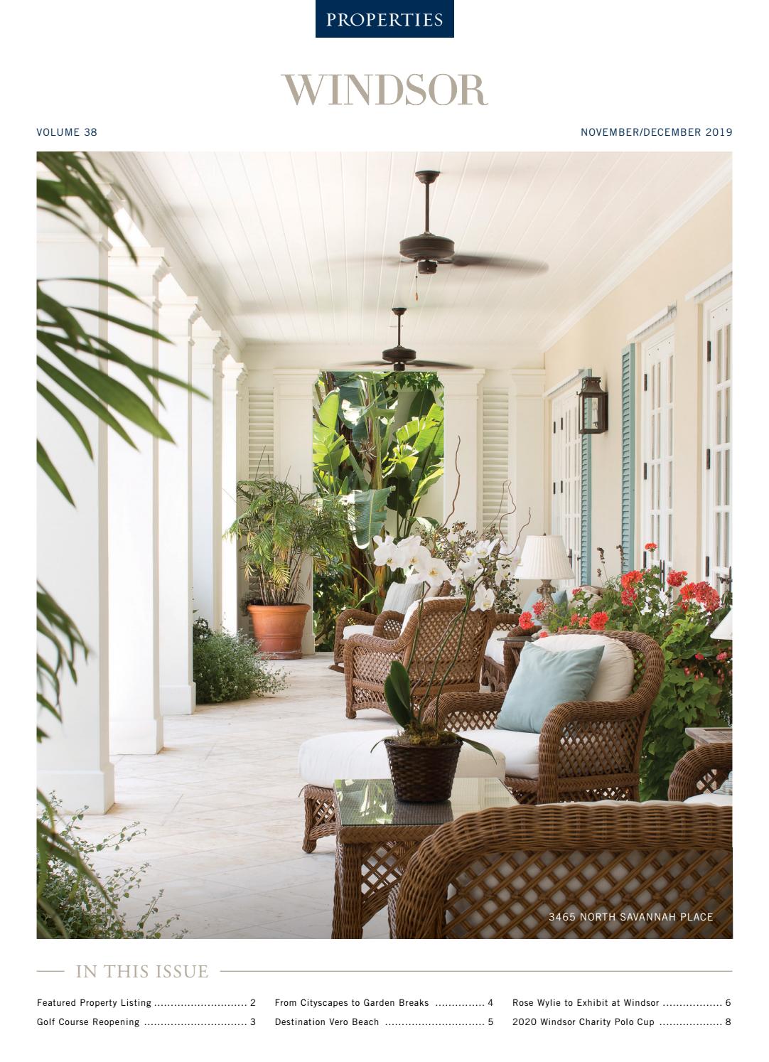 Windsor Properties Newsletter NovemberDecember 2019 by Windsor Properties Issuu