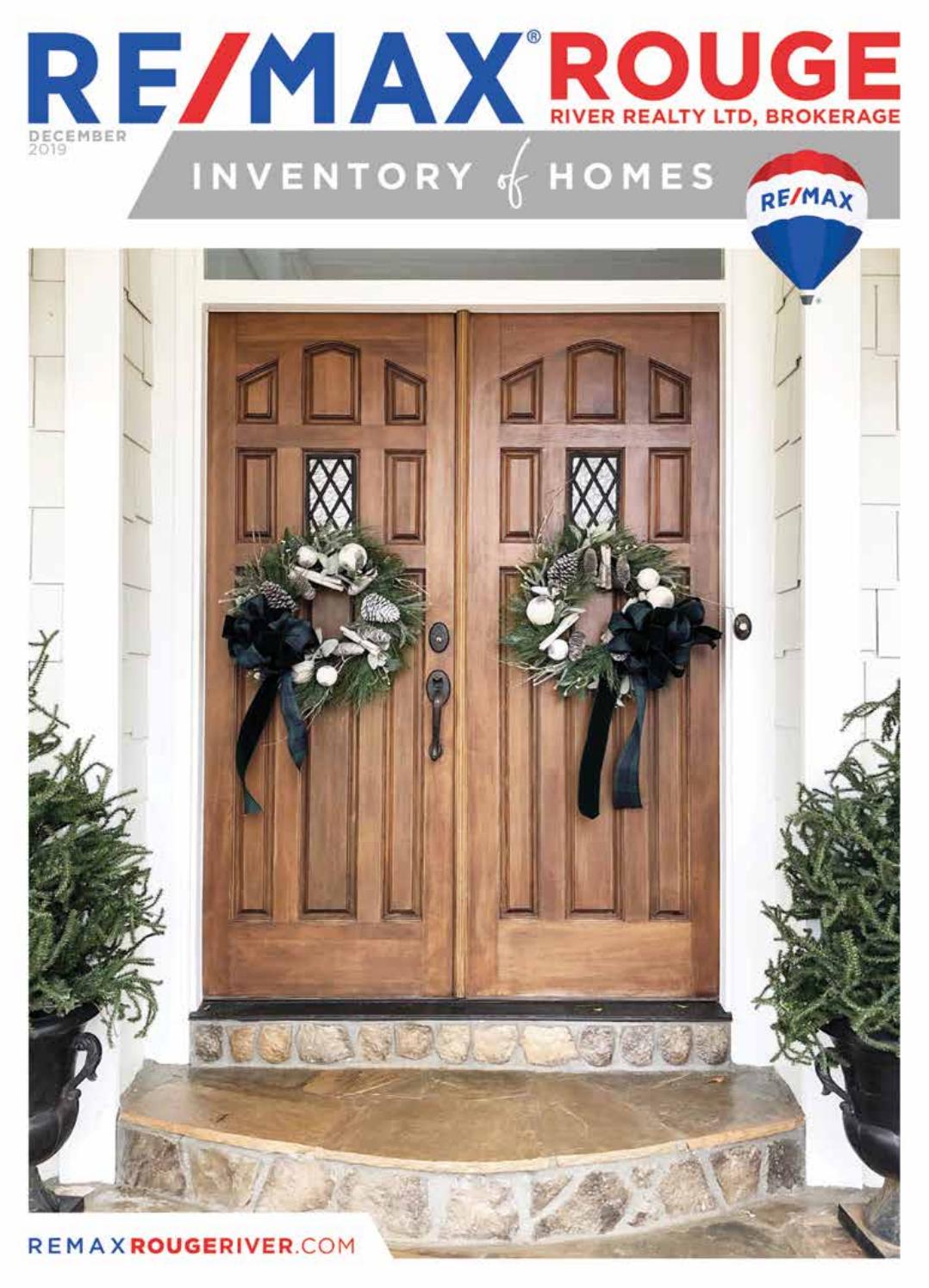 RE/MAX Rouge River 'Inventory of Homes' - DECEMBER 2019 by THN Media ...