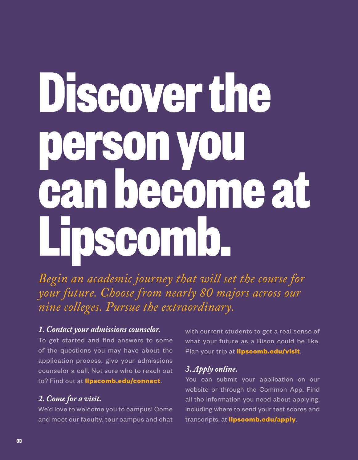 Academic Viewbook by University Issuu