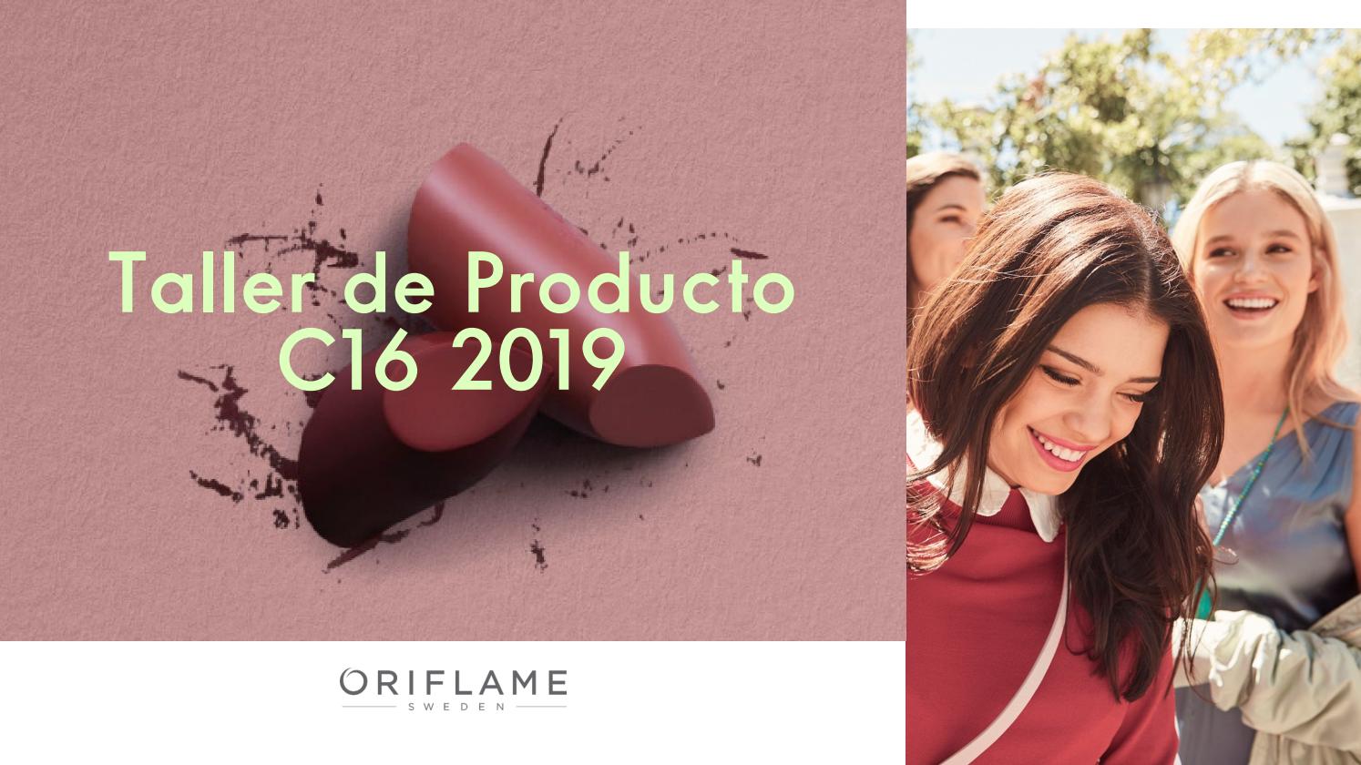 Taller de Producto C16 2019 by Oriflame Latinoamérica Issuu