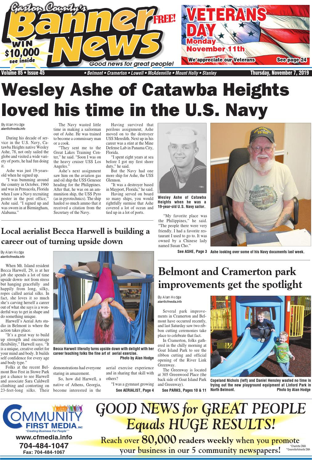 Banner News 11 7 19 By Community First Media Issuu