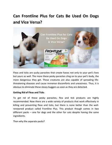 better than frontline