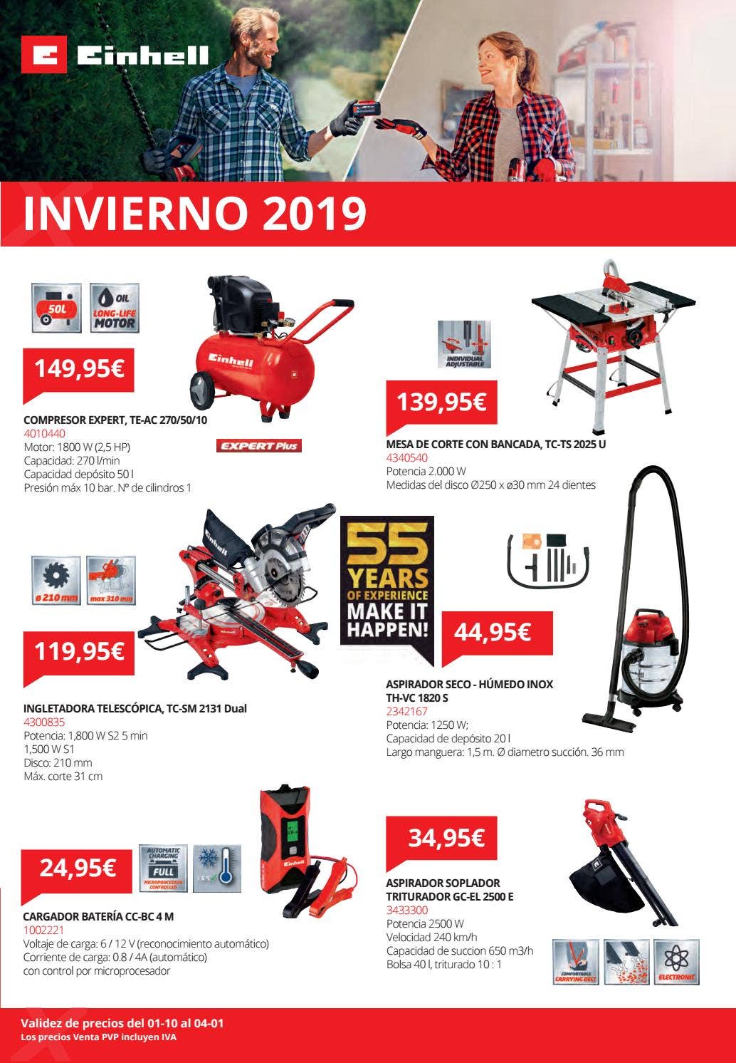 EINHELL CATÁLOGO INVIERNO 2019 by Ferreteria Solano Moron - Issuu