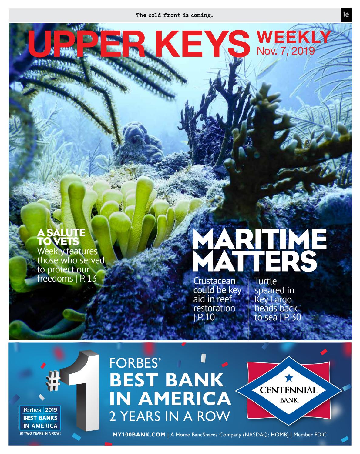 Upper Keys Weekly 11/07/19 by Keys Weekly Newspapers Issuu