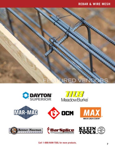 Ram Tool Construction Supply Co. Concrete 灯饰目录 3rd 版 第 7 页