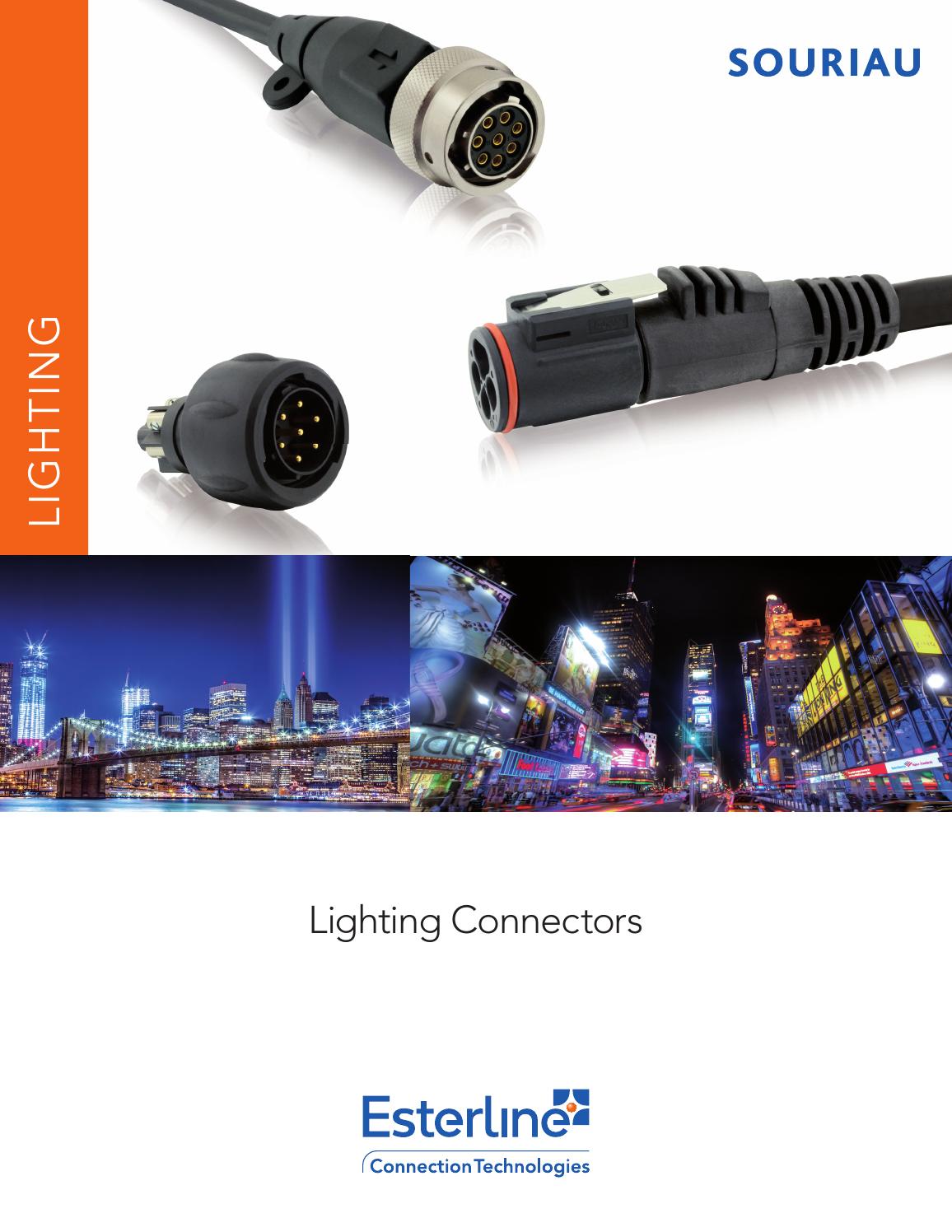 Souriau Lighting Connectors Selector Guide by TTI, Inc. - Issuu