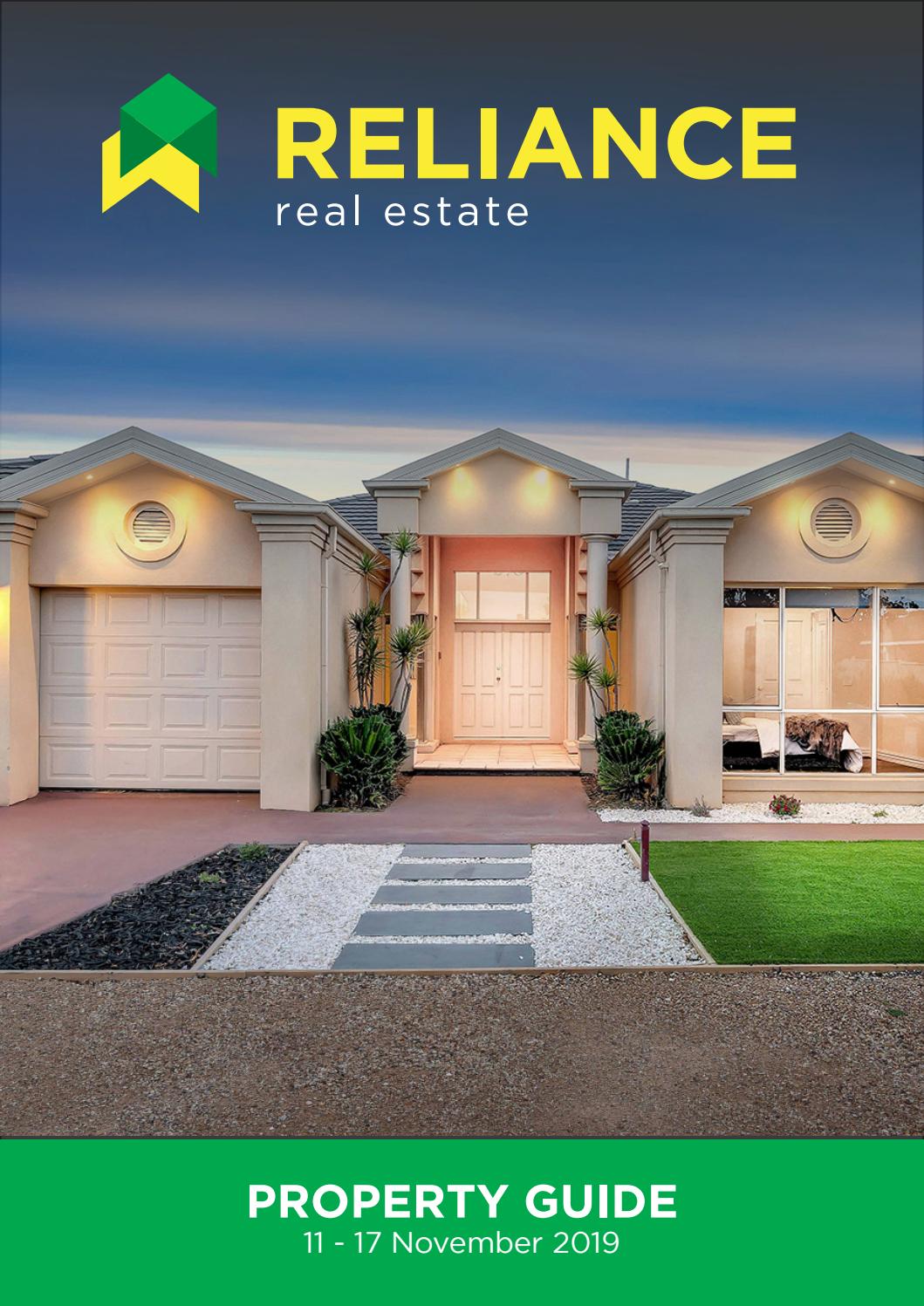 Reliance Property Guide 11 17 November 2019 by Reliance Real Estate