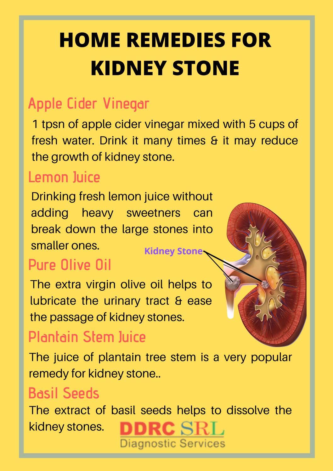 kidney stones natural treatment olive oil