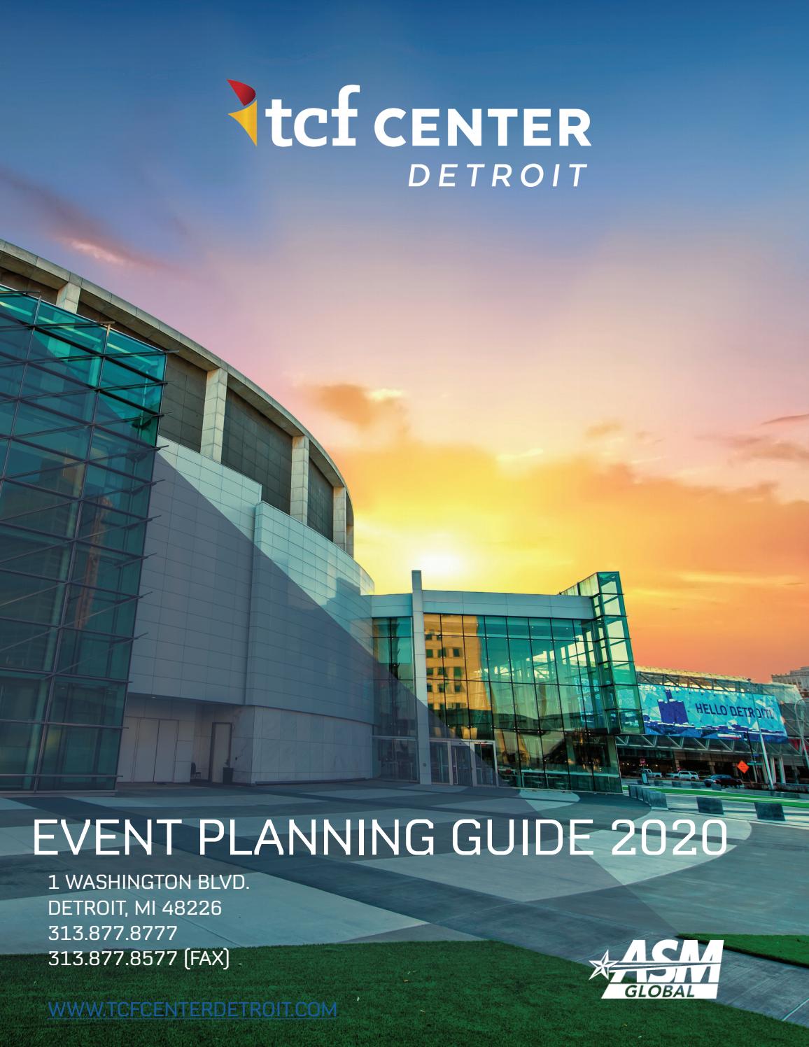 2020 TCF Center Event Planning Guide by Mary Klida Issuu