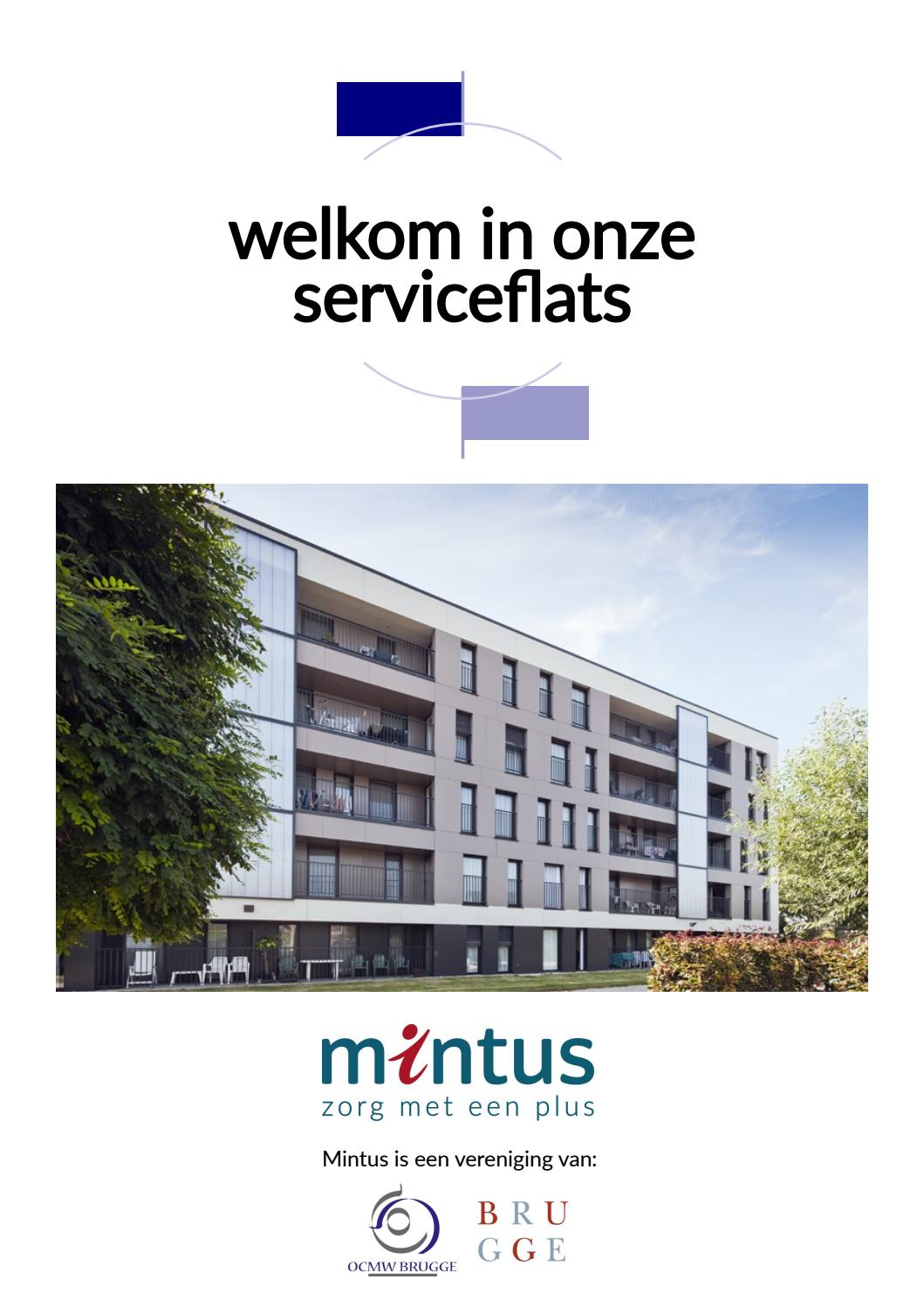 Welkom in onze serviceflats by OCMW Brugge / Mintus Issuu